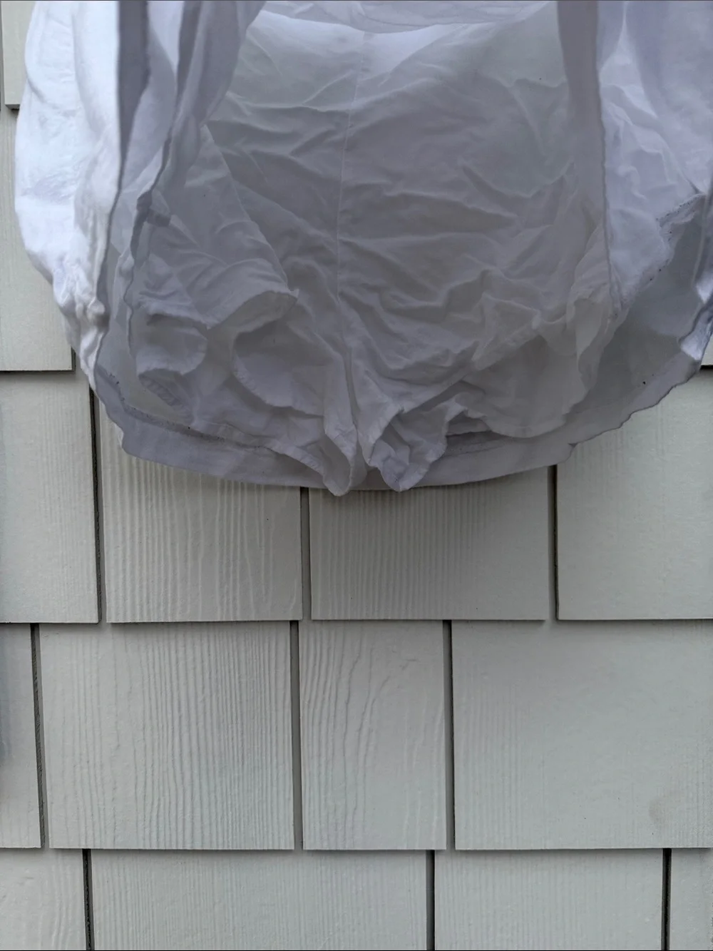 Abercrombie & Fitch White Linen Mini Skort - Picture 4 of 6